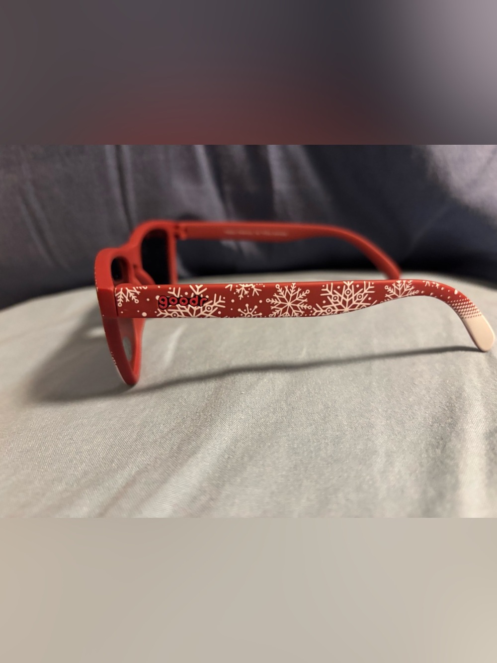 Goodr OG Sunglasses Happy Festivus Ya Filthy Animal Limited Holiday Edition H9 - Picture 2 of 8